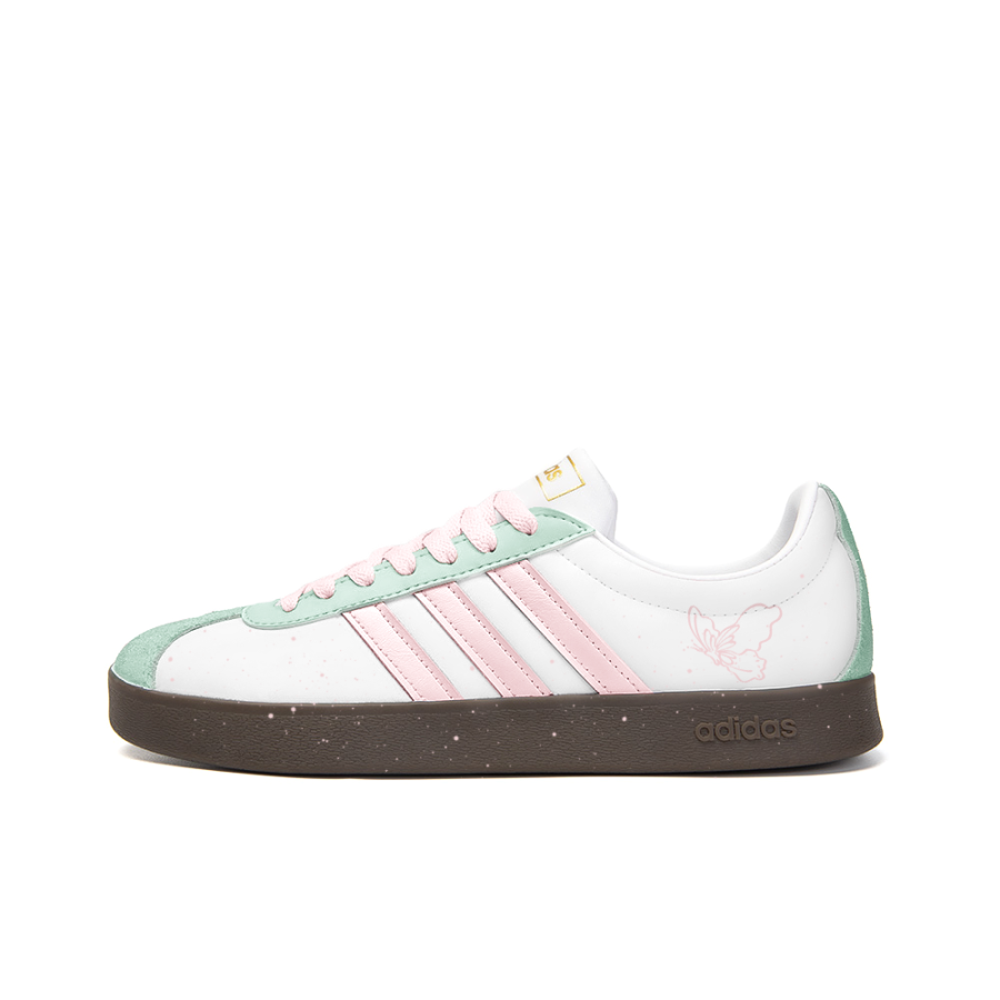 Adidas Neo VL Court 2.0 Crying Kitten Dingduo Slip Resistant Abrasion Resistant Low top Skateboard Shoes Unisex White