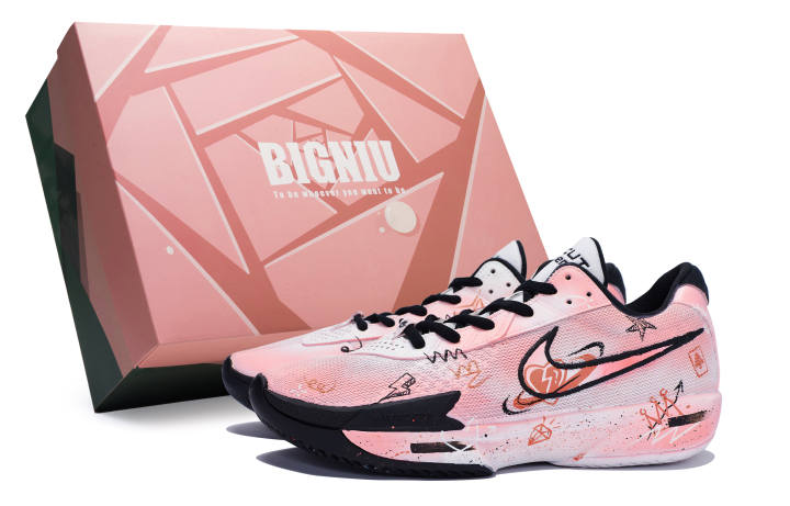 Nike Nike Air Zoom G.T. Cut Academy 811 Manufacturing, Heartbeat Surrounding Orange, Special Shoe Box Low top