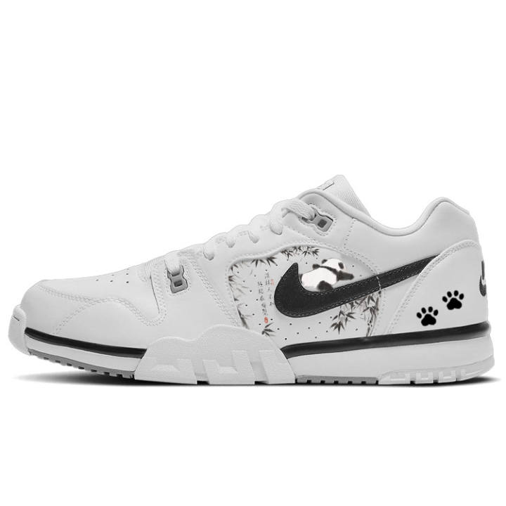 Nike Nike Air Cross Trainer Cushioning Slip Resistant Cushioning Slip Resistant Low top Training Shoes Men's White