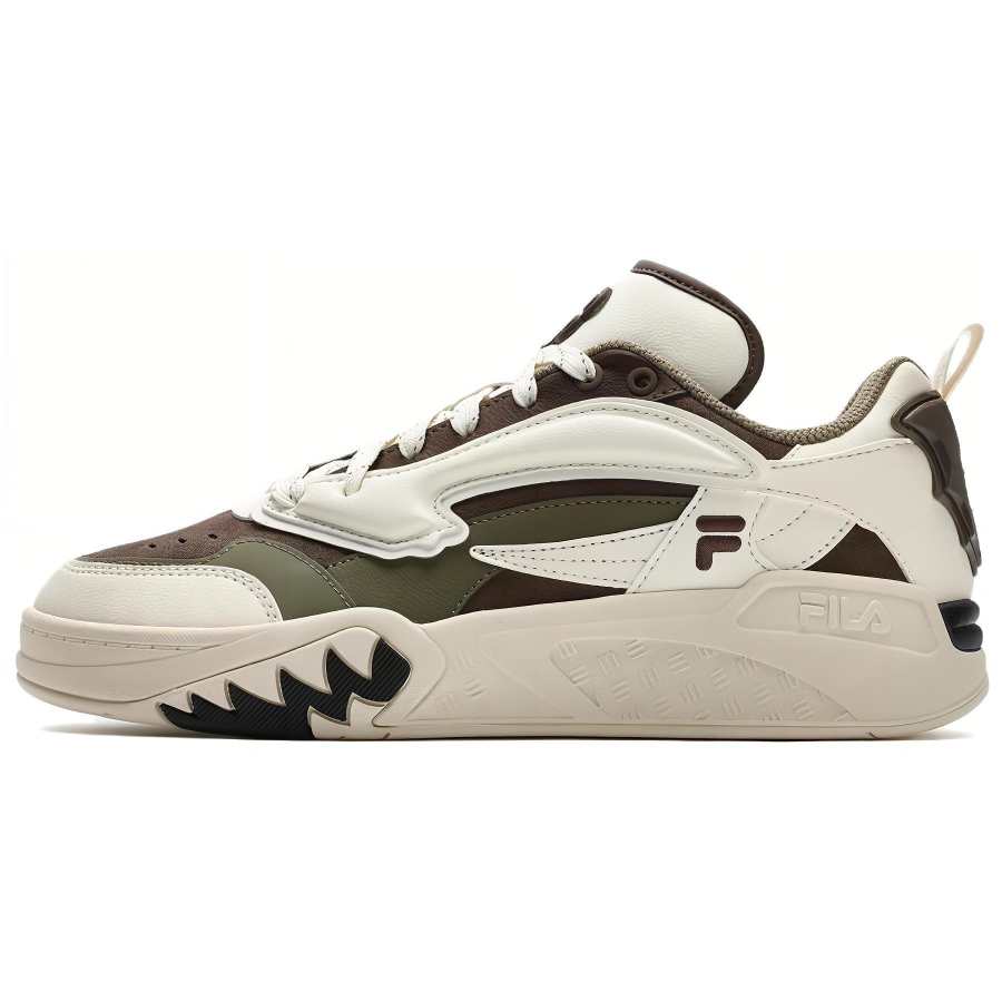 FILA FUSION Desperado Low Top Shoes 'White Brown Green'