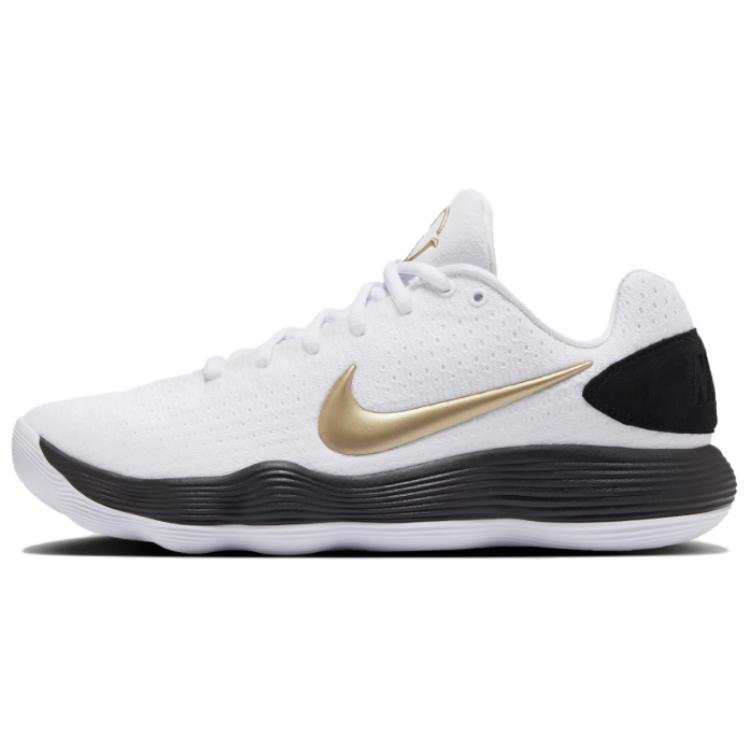 Nike Nike Hyperdunk 2017 Slip Resistant Abrasion Resistant Low top Basketball Shoes Men's White