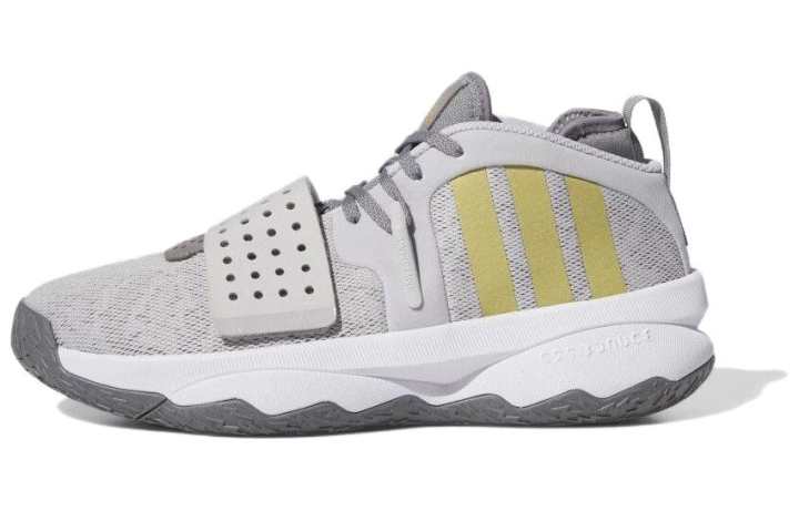 Adidas adidas Dame 8 Extply Light Solid Grey Gold Metallic
