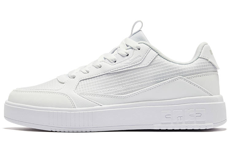 Erke Pinellia 2.0 Mesh Slip Resistant Abrasion Resistant Low top Skateboard Shoes Women's Erke White
