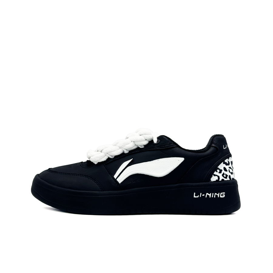 Li-Ning Li Ning Sycee V3 Abrasion Resistant Lightweight Low top Skateboard Shoes Men's Black White