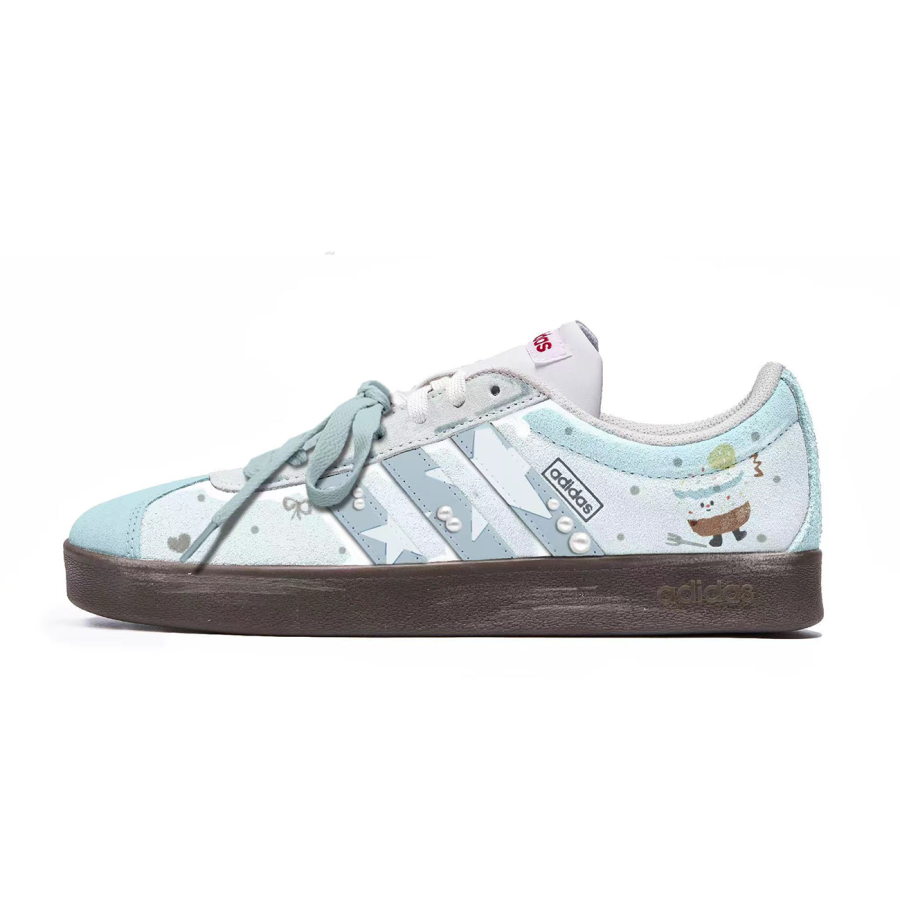 Adidas Neo VL Court Lifestyle Freedom Panda, Blue Butter Slip Resistant And Breathable Slip Resistant And Breathable