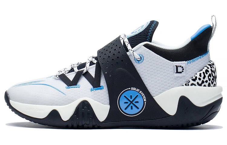 Li-Ning Li Ning Textile, Synthetic Leather, TPU Cushioning Slip Resistant Abrasion Resistant Coverage Rebound Low top