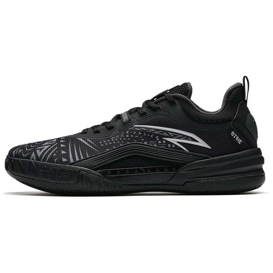 Anta KAI 1 TEAM Low top Basketball Shoes Men's Black Gray