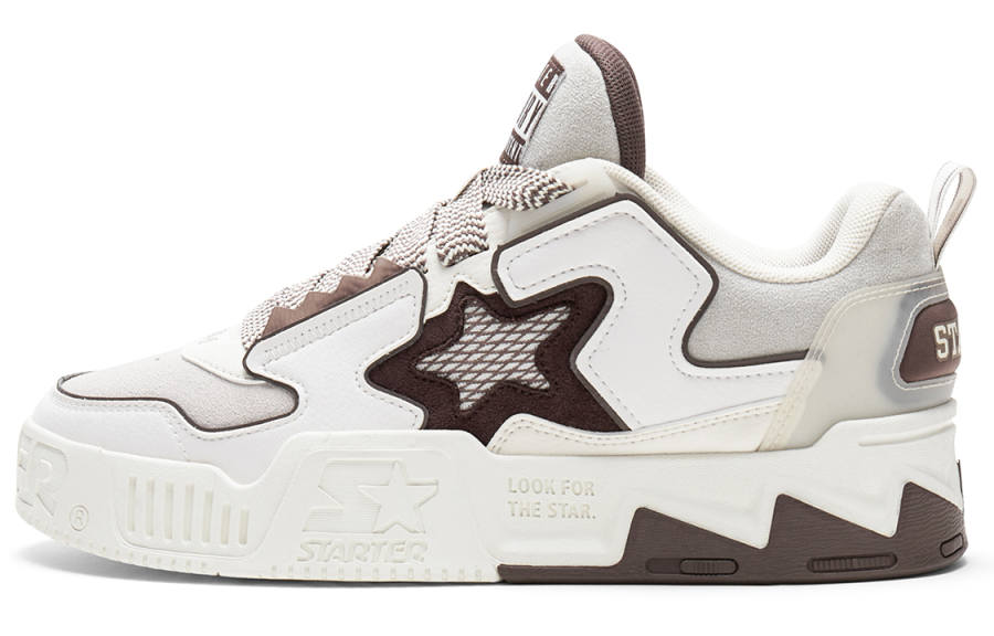 STARTER STARTER Skateboard Shoes Women's Low Top White/Brown