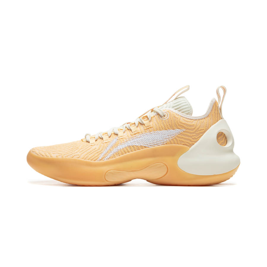 Li-Ning Li Ning Yushuai Ultra Low top Basketball Shoes Men's Soft Apricot Yellow