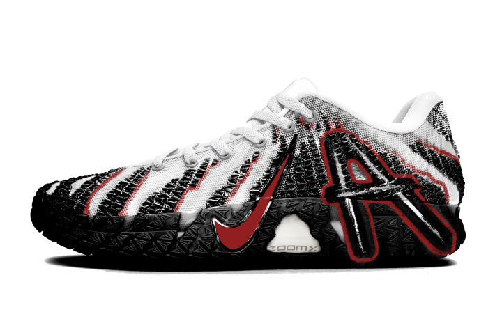 Nike Nike Ja Morant 3 Abrasion Resistant Coverage Low top Basketball Shoes Unisex Black Red