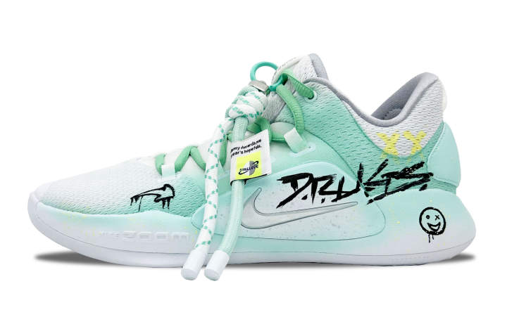 Nike Nike Hyperdunk X Basketball Shoes Men's Low Top White/Green/Black