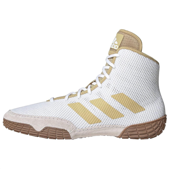 Adidas Adidas Tech Fall 2.0 Slip Resistant, Abrasion Resistant, Breathable High top Training Shoes Men's White Yellow