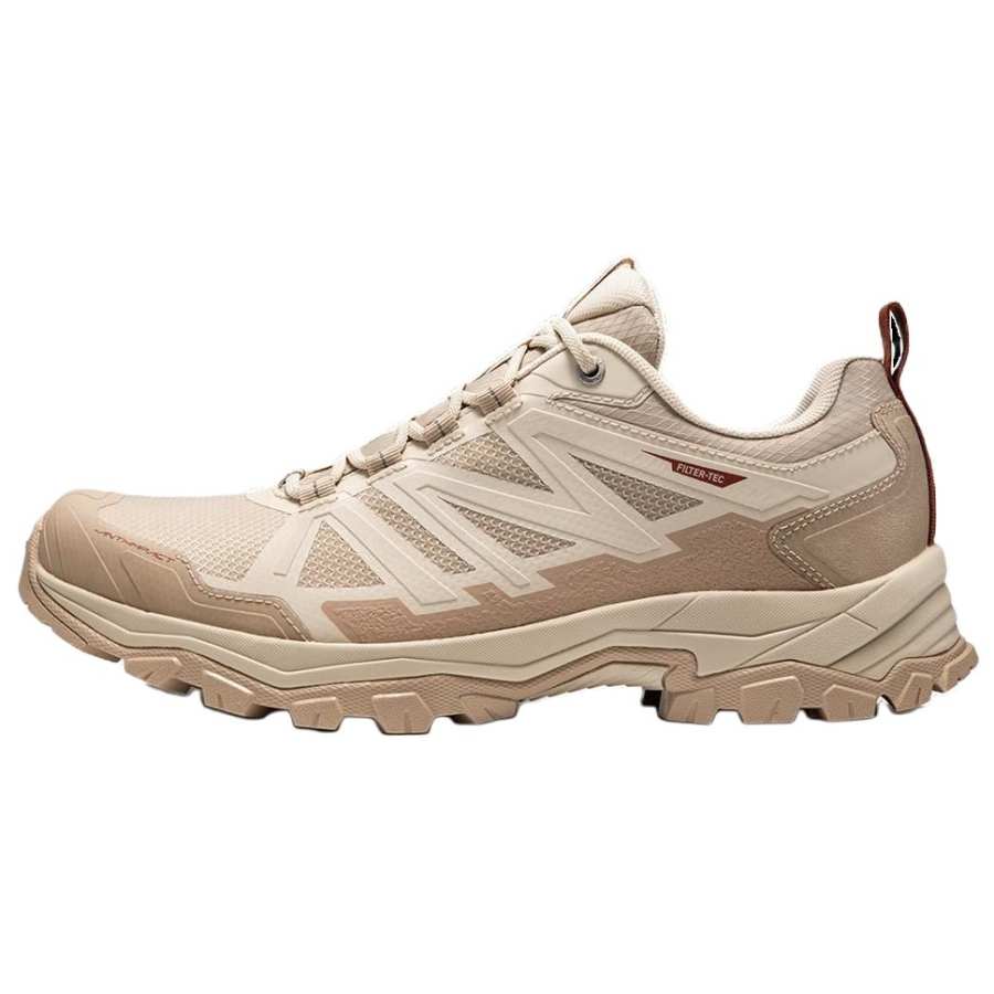 KAILAS Fabric Cushioning Slip Resistant Cushioning Slip Resistant Low top Hiking Shoes Women's Brown