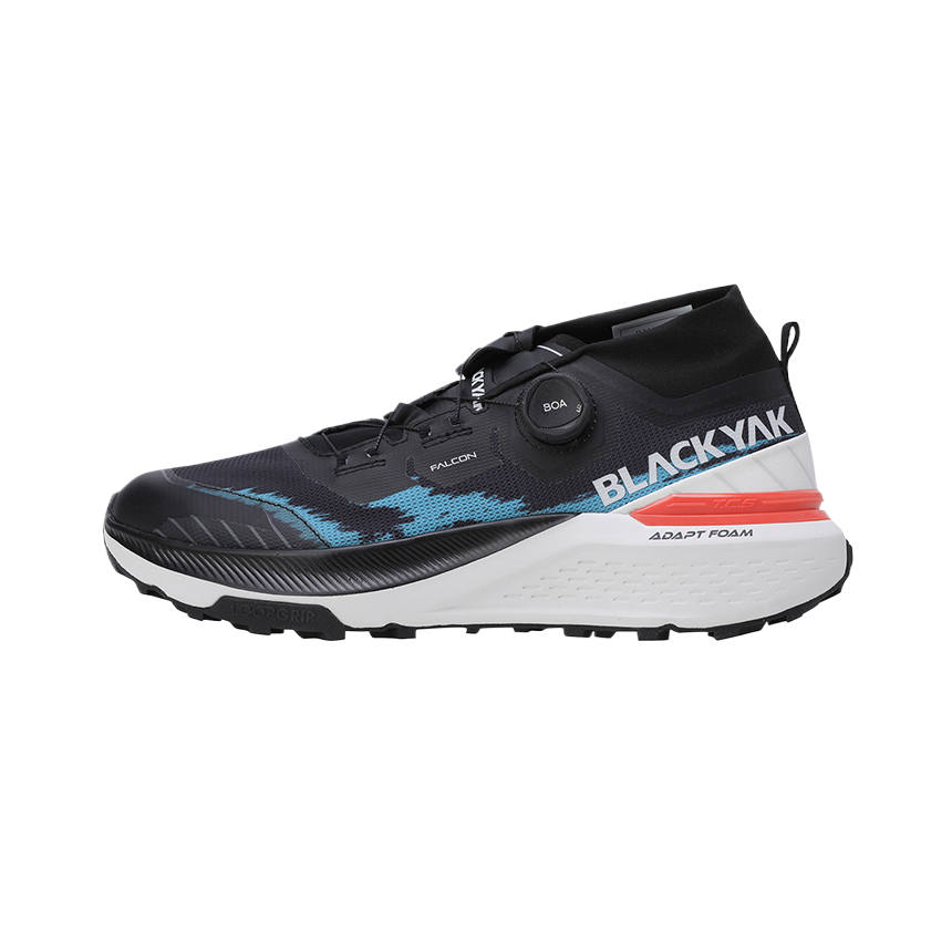 BLACK YAK DESIGNED BY MOUNTAINEERS Sky Falcon Low top Training Shoes Unisex Black