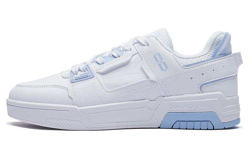 361° Slip Resistant Abrasion Resistant Low top Skateboard Shoes Women's Wind Blue