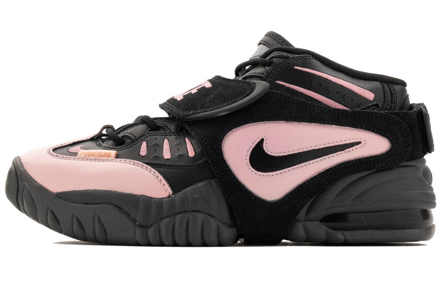 Nike Nike Air Adjust Force Abrasion Resistant Mid top Vintage Basketball Shoes Women's Black Pink