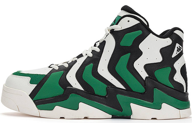 Kappa High top Skateboard Shoes Unisex Fir Wood Green