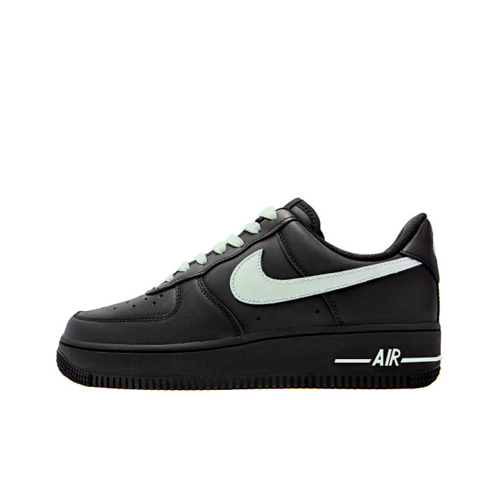 Nike Nike Air Force 1 Slip Resistant, Abrasion Resistant, Lightweight Low top Skateboard Shoes Women's Black Green