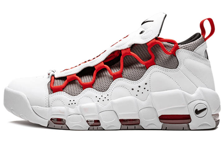 Nike Nike Air More Money White Habanero Red Atmosphere Grey