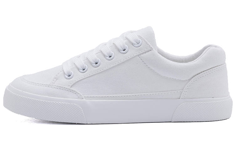 WARRIOR Low top Canvas Shoes Women's White Korean Style