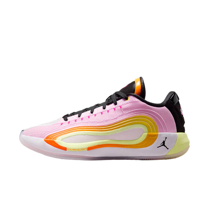 Jordan Jordan Luka 4 Slip Resistant Abrasion Resistant Low top Basketball Shoes Men's Pink