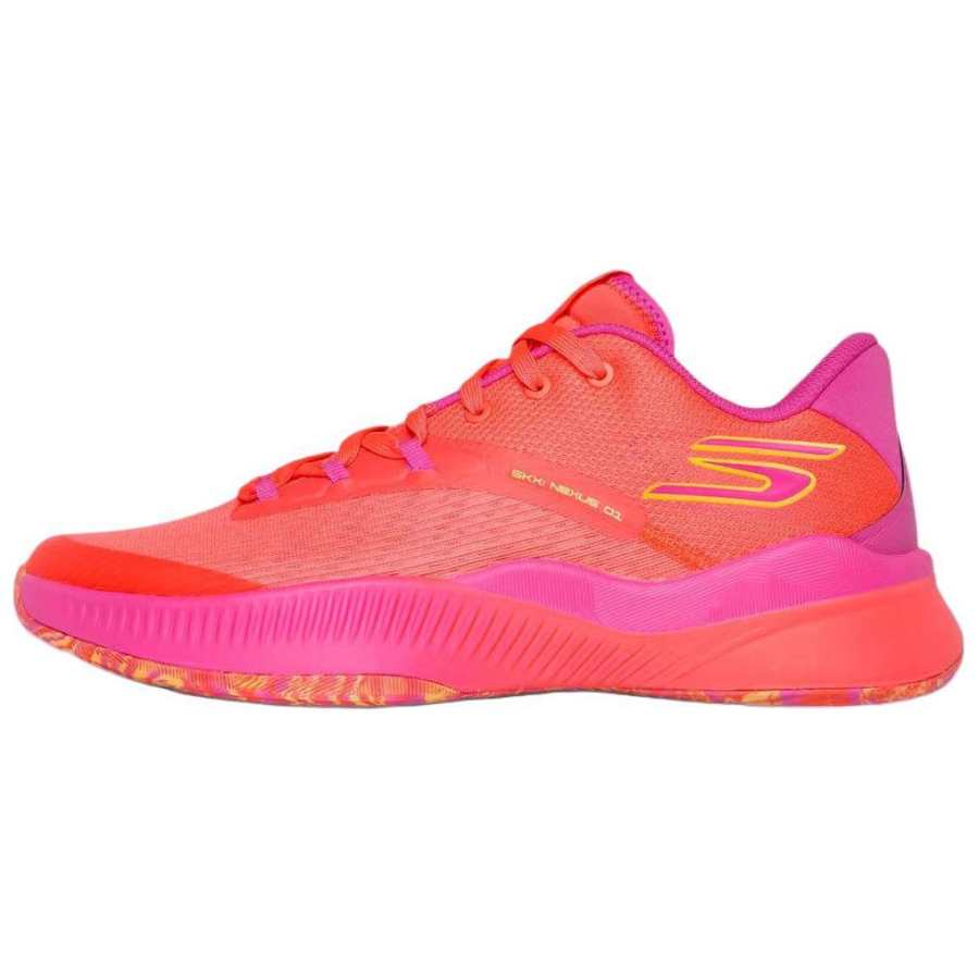Skechers SKX NEXUS Abrasion Resistant Abrasion Resistant Low top Basketball Shoes Men's Orange