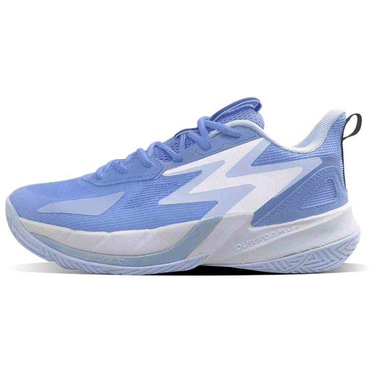 361° Slip Resistant Abrasion Resistant Low top Basketball Shoes Men's Blue White