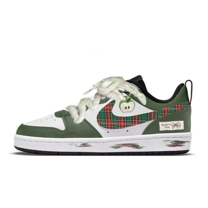 Nike Nike Court Borough Apple Pie Low top Skateboard Shoes Women's Forest Green