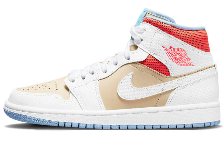 Jordan Jordan 1 Mid Se Sesame Women's