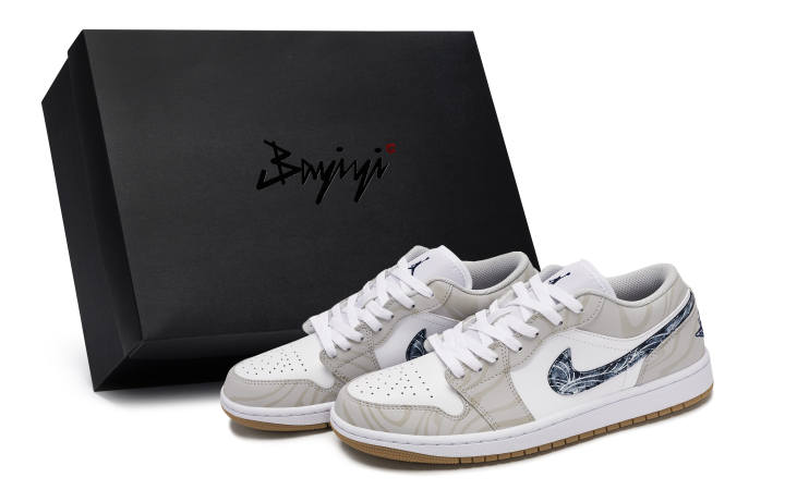Jordan Jordan Air Jordan 1 811 Manufacturing, Coastal Line, Special Shoe Box Abrasion Resistant Abrasion Resistant Low top