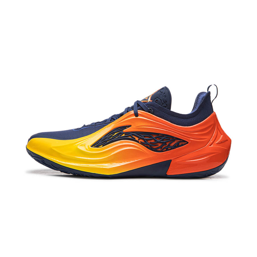 Li-Ning Li Ning JB4 Low top Basketball Shoes Men's Blue Orange