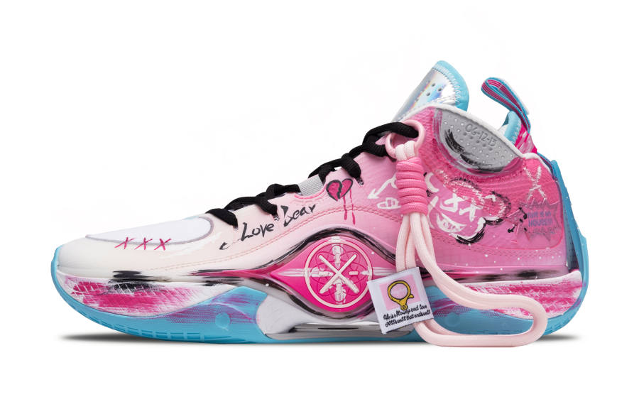 Li-Ning Li Ning Cushioning Impact Resistant Rebound Cushioning Impact Resistant Rebound Low top Basketball Shoes Men's
