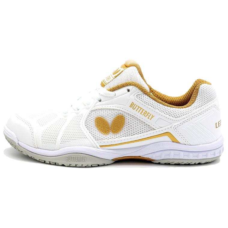 Butterfly LEZOLINE 12 Slip Resistant Abrasion Resistant Low top Table Tennis Shoes Unisex White