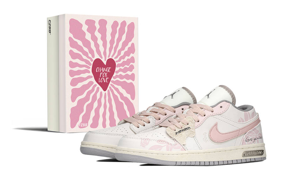 Jordan Jordan Air Jordan 1 Slip Resistant, Abrasion Resistant, Lightweight, Height Increasing