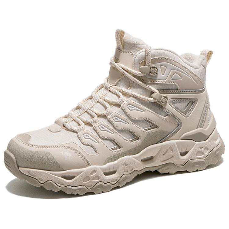 CAMEL Fleece Lined Comfortable Sports Cushioning Abrasion Resistant Thermal High top Mountaineering Shoes Women's