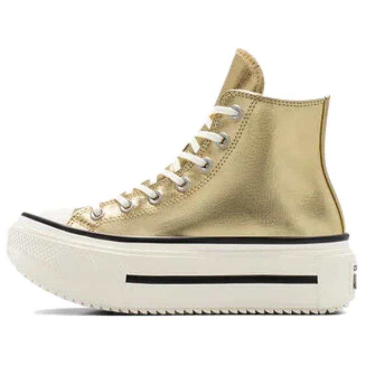 Converse Chuck Taylor All Star Lift High top Canvas Shoes Unisex Gold
