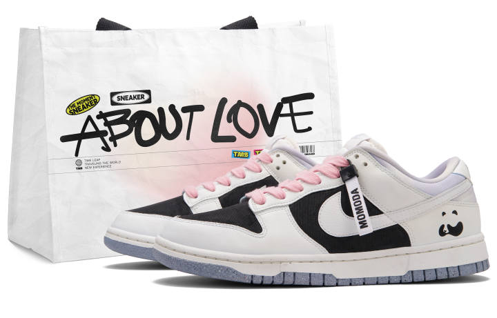 Nike Nike Dunk Panda Amusement Park Low top Skateboard Shoes Women's White Black