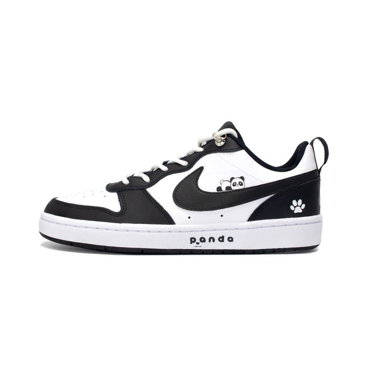 Nike Nike Court Borough Skateboard Shoes Women's Low Top Black/White