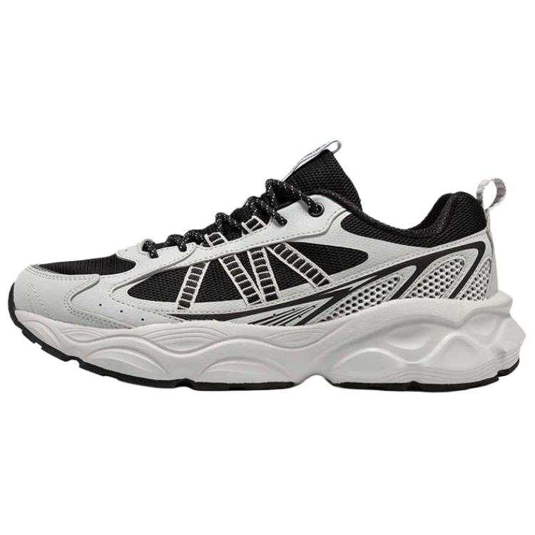 361° Cushioning Slip Resistant Abrasion Resistant Low top Hiking Shoes Men's Photon Gray Obsidian Black