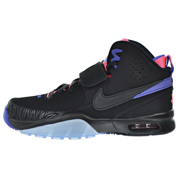 Nike Nike Air Bo 1 Basketball Shoes Men's Black Blue Purple
