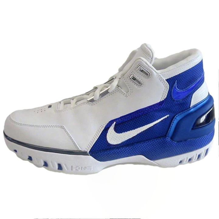Nike Nike Air Zoom Generation Basketball Shoes Men's High Top White/Blue