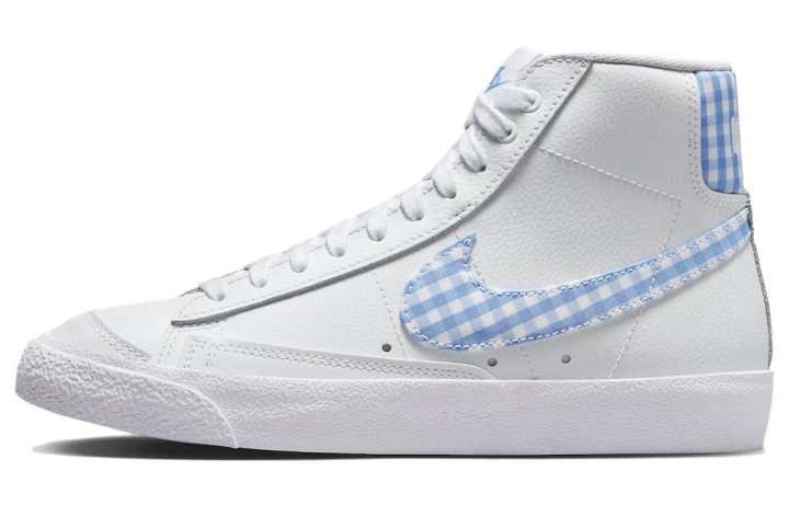 Nike Nike Blazer Mid 77 Blue Gingham Women's