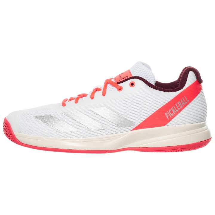 Adidas Pickleball Adidas 'White Silver Metallic Red'