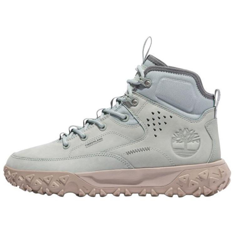 Timberland Greenstride Motion Slip Resistant Abrasion Resistant Mid top Hiking Shoes Men's Gray