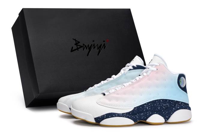Jordan Jordan Air Jordan 13 811 Manufacturing, Dreamy Rain Season, Special Shoe Box Slip Resistant Abrasion Resistant Mid top