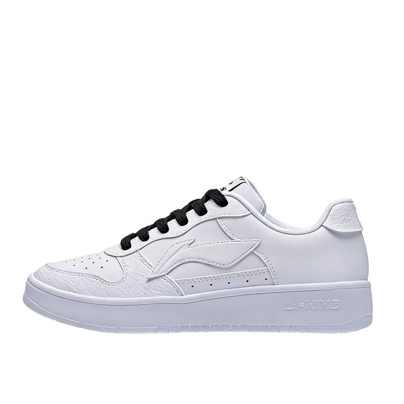 Li-Ning Li Ning Low top Skateboard Shoes Unisex White