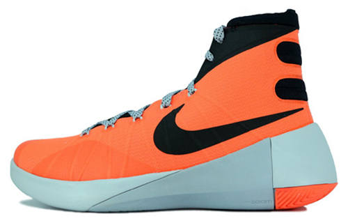 Nike Nike Hyperdunk 2015 EP Cushioning Slip Resistant High top Basketball Shoes Men's Orange