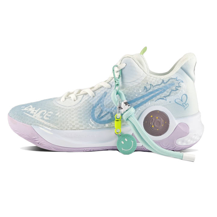 Nike Nike KD Trey 5 IX Mid top Vintage Basketball Shoes Men's Light Blue