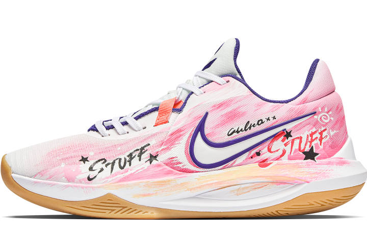 Nike Nike Precision 6 Box Action, Crazy Matt, Hand Drawn, Graffiti, Ink Splatter Abrasion Resistant Abrasion Resistant