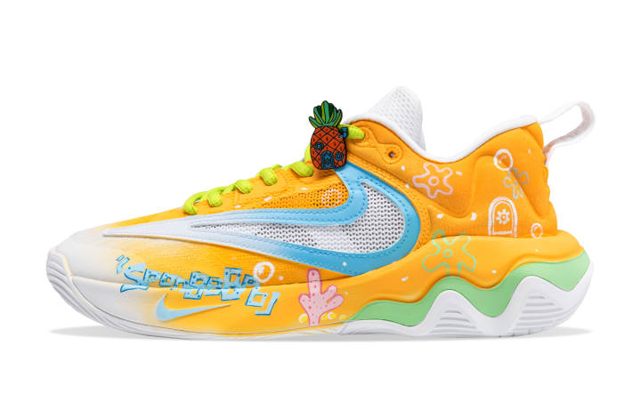 Nike Nike Giannis Immortality Pineapple House Slip Resistant Slip Resistant Low top Basketball Shoes Men's Orange